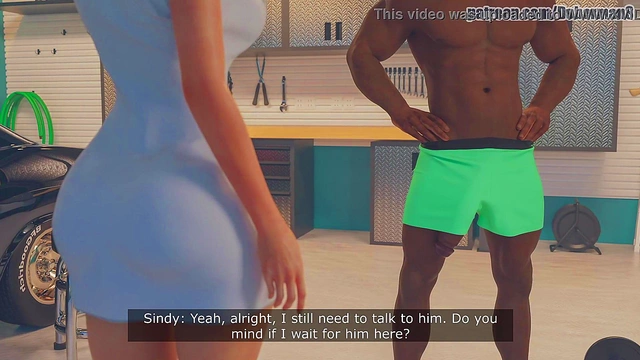 Cheating Big-Titted Girlfriend Swallows BBCCum in Hentai Anime Thriller