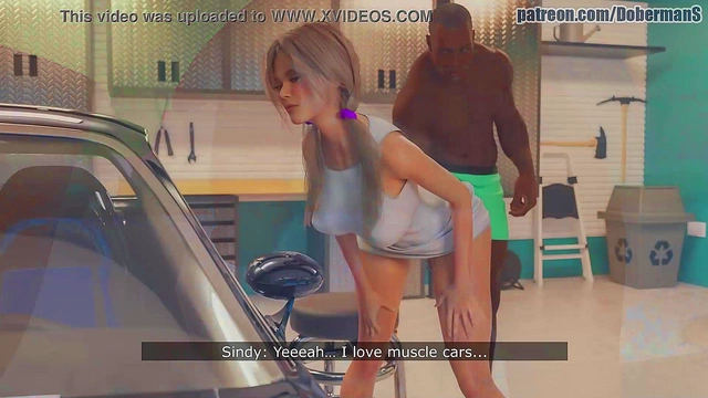 Cheating Big-Titted Girlfriend Swallows BBCCum in Hentai Anime Thriller