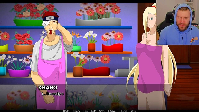 Naruto Anime Lesbians Hinata & Ino Satisfy New Hokage Tsunade With Blowjob & PussyFuck