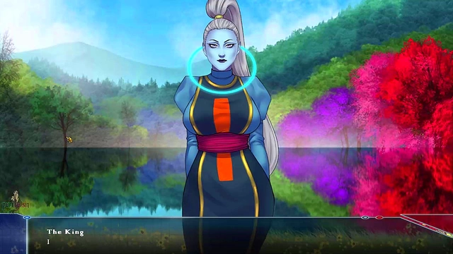 Hot Anime Titans Bulma & Chichi Seduce Big-Cock Alien With Handjobs & Titfucking