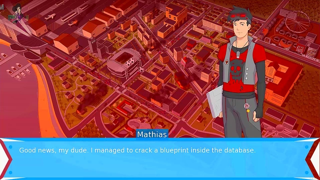 Blonde & Redhead College Spies Toy Each Other in Anime Adventure