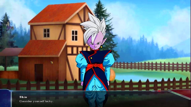 Blonde Bulma & Redhead Videl Suck Goku's Dick In Dragon Ball Z Hentai Scene