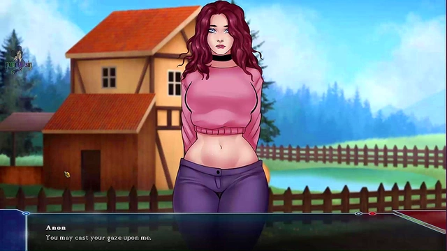 Blonde Bulma & Redhead Videl Suck Goku's Dick In Dragon Ball Z Hentai Scene