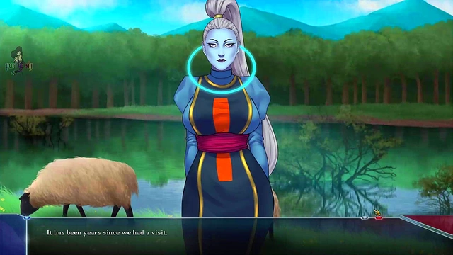 Blonde Bulma & Redhead Videl Suck Goku's Dick In Dragon Ball Z Hentai Scene