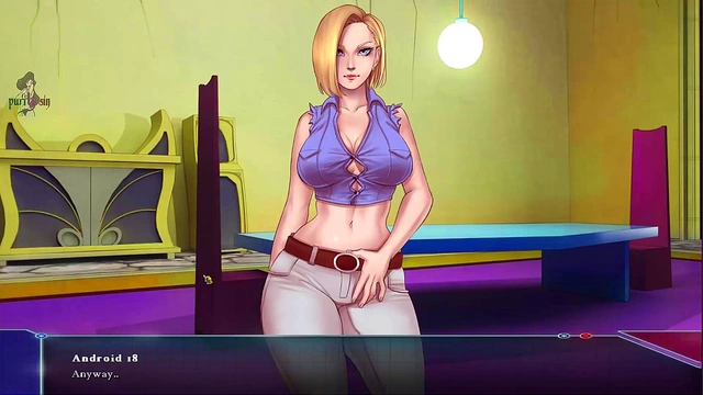 Blonde Bulma & Redhead Videl Suck Goku's Dick In Dragon Ball Z Hentai Scene