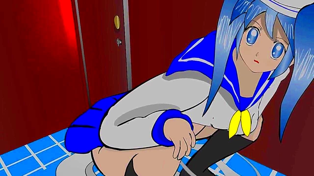 Hentai Sailor Princess Gets Trained On Train For Steamy Action