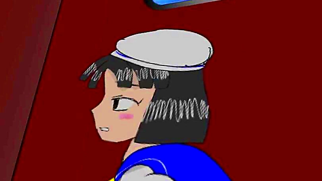 Hentai Sailor Princess Gets Trained On Train For Steamy Action