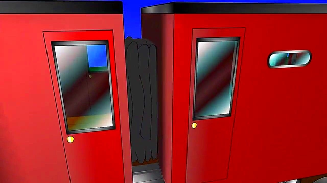 Hentai Sailor Princess Gets Trained On Train For Steamy Action