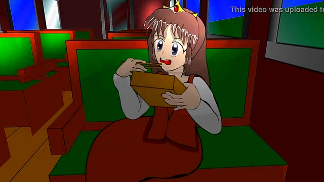 Hentai Sailor Princess Gets Trained On Train For Steamy Action