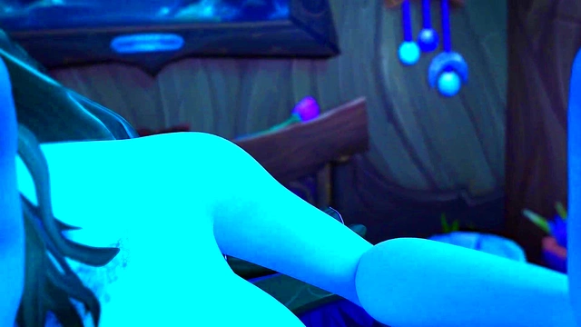 Romantic ASMR Night ElfCowgirl Romance in World of Warcraft Vaginal Bliss