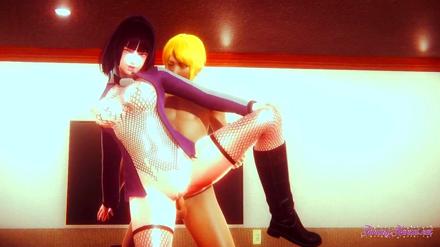 Hinata Gets Fucked Hard for Naruto Hentai Creampie & Blowjob Feast