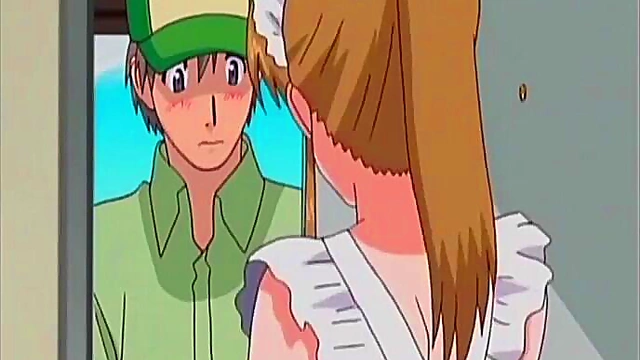 Horny Anime Maid Pleases Her Master With Hardcore Fucking & Orgasm