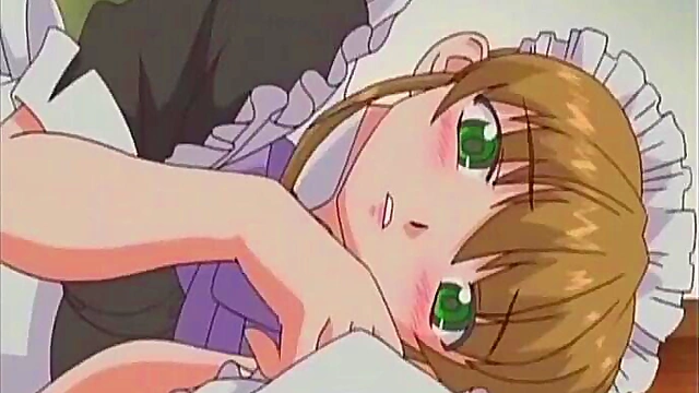 Horny Anime Maid Pleases Her Master With Hardcore Fucking & Orgasm