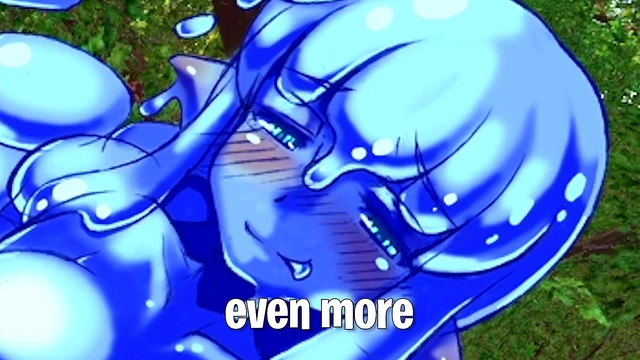 Hero Fails Against Slutty Slime Girl for Horny Pussy Fucking Session