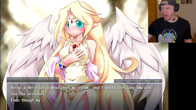 Hero Fails Against Slutty Slime Girl for Horny Pussy Fucking Session