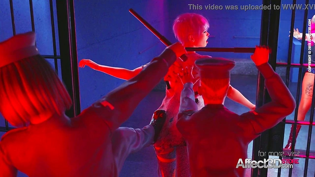 Futuristic Heroine Rides Futanari Stud in HD 3D Anime Action