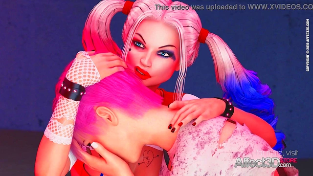 Futuristic Heroine Rides Futanari Stud in HD 3D Anime Action