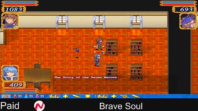 Brave Catgirl Witch Fights Dragon for Magic Onsen Adventure