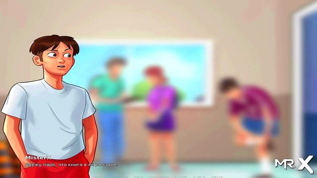 Teen Anime Chick Rewards Stud With Sweet Summertime Saga Action