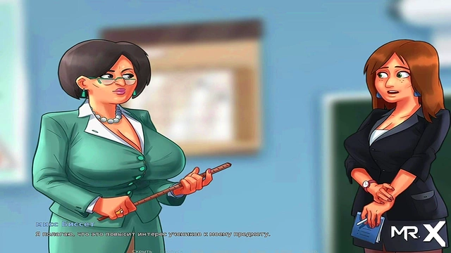 Teen Anime Chick Rewards Stud With Sweet Summertime Saga Action