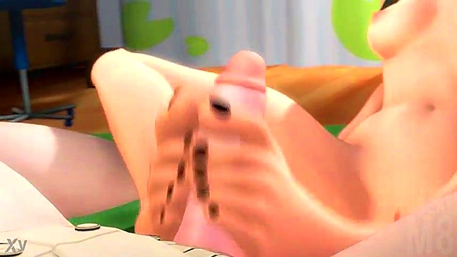 Cute Cartoon Hentai Girl Seduces With Sexy Animations