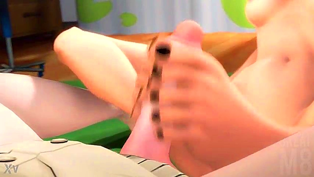 Cute Cartoon Hentai Girl Seduces With Sexy Animations