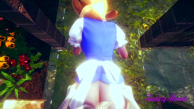 Alice in Wonderland Hentai – White Rabbit Fucks Alice for Uncensored Creampie Orgasm