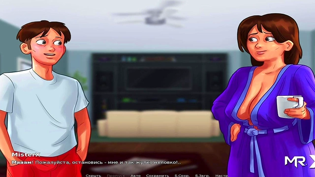 Teen Anime Chick From Summertime Saga Gets Her First Taste Of Dick