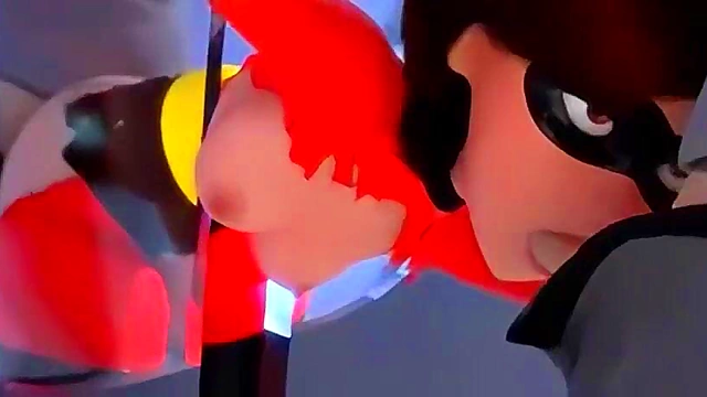 Elastic Anime Girl Stretches for Dick in Wild Hentai Parody Scene