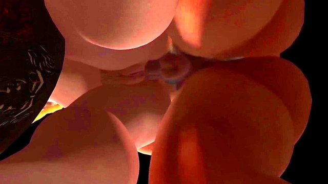 Naughty Blonde Gets Spanked & Fucked By Santa Claus In 3D Hentai Christmas Fun