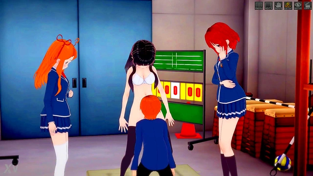 Mean Anime Girls Dominate With Pussy-Licking, Rimming & Foot-Fetish Fun