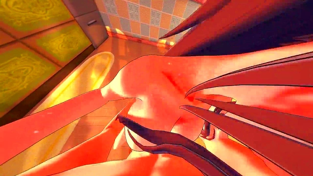 Horny Ayane Chirakawa Fucks Hard in 3D Chair POV With Big Tits & Ass Overflow