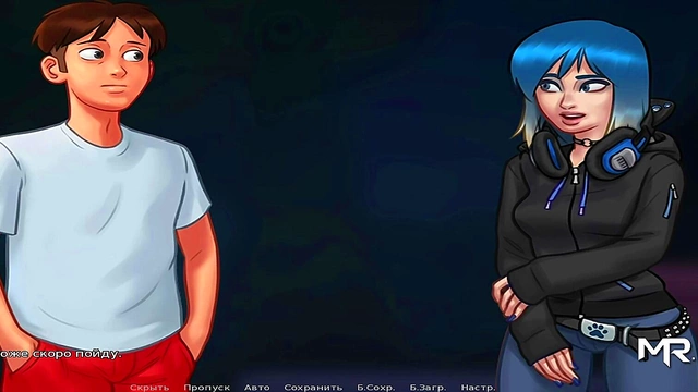 Helping at Work Leads to Naughty Fun with Anime Babe in Summertime Saga