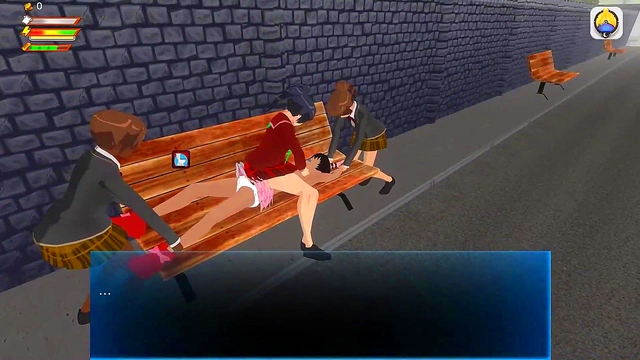 Horny Student Girls Dominate Slave With Piss, Tickling & Trample Play Threesome