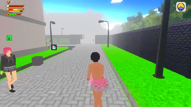 Horny Student Girls Dominate Slave With Piss, Tickling & Trample Play Threesome