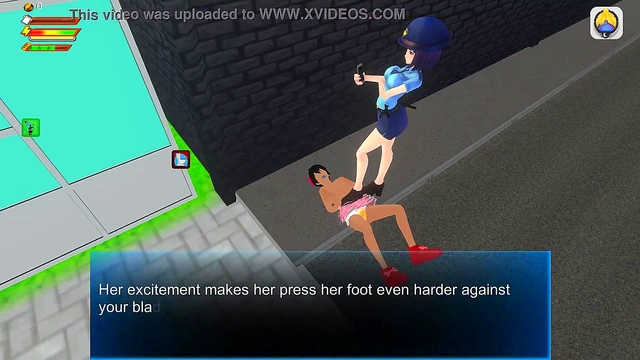 Horny Student Girls Dominate Slave With Piss, Tickling & Trample Play Threesome