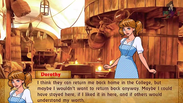 College Farm-Girl Gets Naughty With Disney Frozen Characters In Anime Adventure