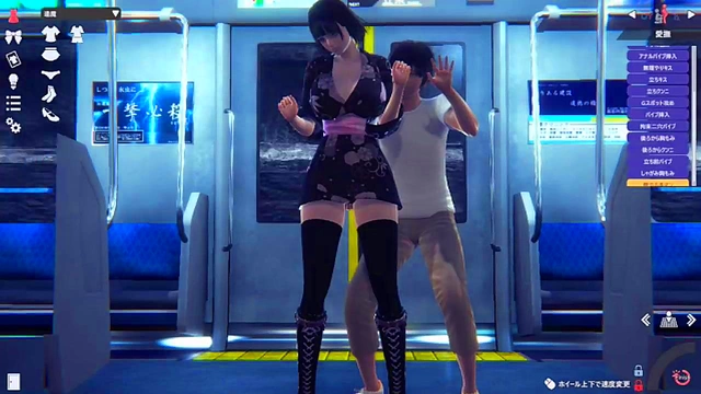 Busty Beauty in Yukata Rubs Tits & Gives Hand Job in Honey Select 2 3DCG Erotic Game