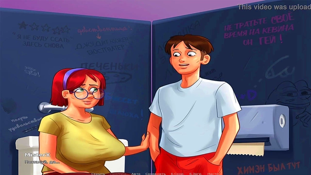 Teen Couple's Summertime Saga – Stealth Bathroom Handjob Ends inCreampie Bliss