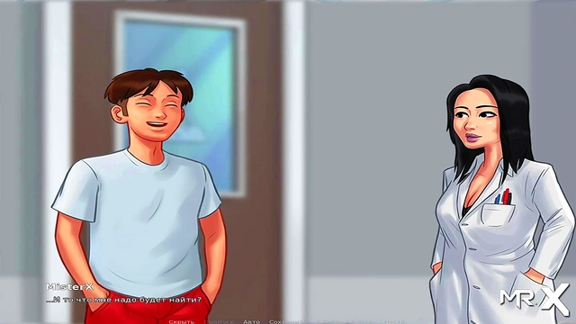 Teen Anime Babe from Summertime Saga Flaunts Perfect Tits for Your Pleasure