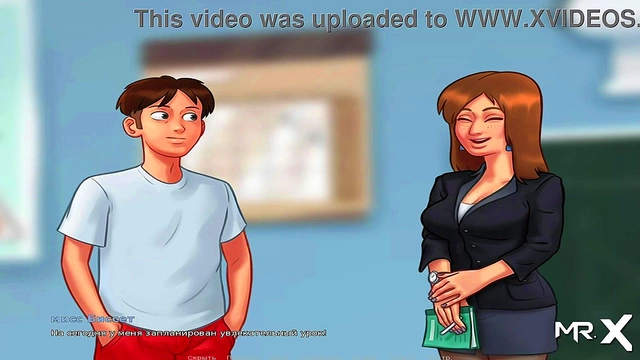 Teen Anime Babe from Summertime Saga Flaunts Perfect Tits for Your Pleasure