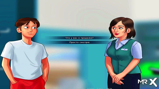 Teen Anime Cutie Gets naughty in Summertime Saga Adventure