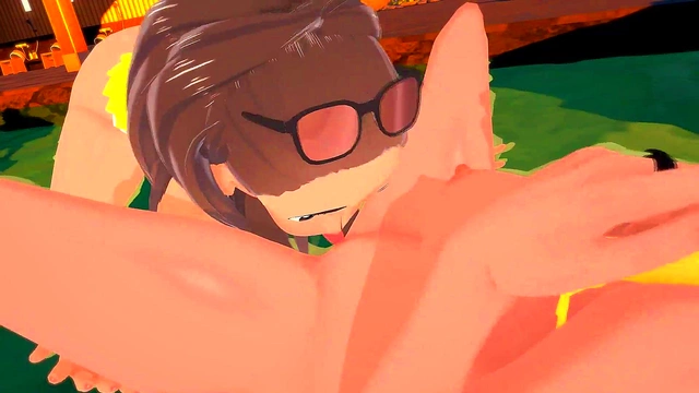Big-Breasted Pokemon Girls Engage in Hot Lesbian Scissoring Action