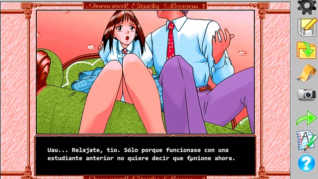 Retro Anime Harem Adventure – Shirakawa Reiko's Immoral Study Seduction