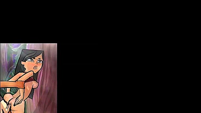 Gwen Futanari Handjob inCowgirl Position - Dark Skin Anime Cosplay