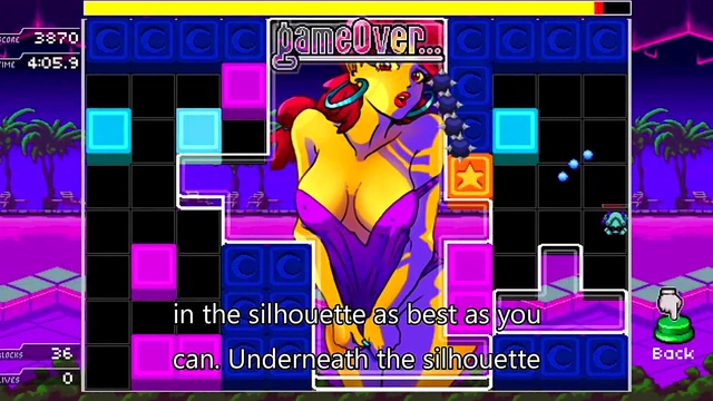Hentai Girls Strip & Solve Puzzles in Crawlco Block Knockers for Nintendo Switch