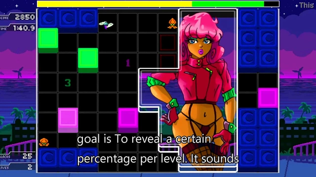 Hentai Girls Strip & Solve Puzzles in Crawlco Block Knockers for Nintendo Switch