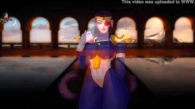 Blonde MILF Bulma & Chichi Seduce Alien Girls in Dragon Ball Hentai Adventure