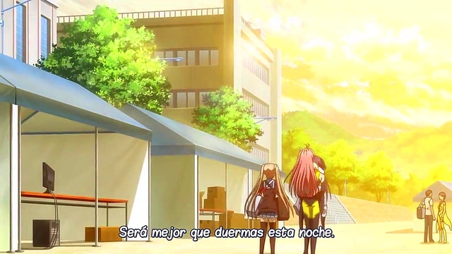 Yuri Anime Girls Explore Passionate Lesbian Fantasies Together