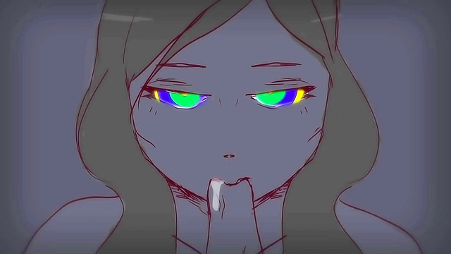 Hypnotized Femdom Swaps Roles for Mind-Bending Cock Worship Anime Blowjob